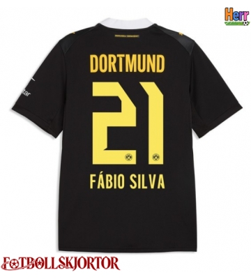 Borussia Dortmund Fabio Silva #21 Bortatröja 2026-27 Kortärmad